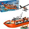Lego City 60504 - Motoscafo di soccorso ed elicottero della Guardia Costiera