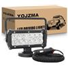 YOJZMA 6.5 pollici 36W Flood Faro da lavoro a LED con base magnetica, 12V | Spina accendisigari 5m, maniglia portatile, impermeabile IP67, faro di profondità per fuoristrada 4x4/SUV/ATV/UTV