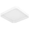 Eglo connect.z Smart-Home LED plafoniera Loretello-Z, dimmerabile, ZigBee, Matter, controllo app e vocale Alexa, luce calda-fredda, RGB, bianco, 35x35 cm