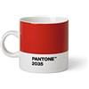 Copenhagen Design Pantone Espresso Cup, Small Coffee Cup, fine China (Ceramic), 120 ml, Red, 2035 C