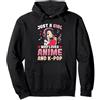 K-Pop&Musica Regali K-Pop Anime Ragazza Kpop Corea del Sud Musica Regalo Felpa con Cappuccio