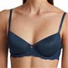 CALIDA Sensual Secrets Reggiseno, Opaque, Peacoat Blue, 4D Donna