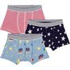 Petit Bateau Set di Boxer per Bambini in Cotone Stampato, Multicolore, 6 Anni