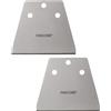 Firecore Scalpello lame di ricambio 2 pezzi, scalpello largo 270 x 127 mm, adatto per scalpello piatto SDS -FS25511