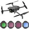 GAEKOL ND&CPL&LP Set di filtri compatibili con DJI Mini 5 Pro, 4 pezzi ND16 ND64 CPL LP polarizzazione filtro e densità neutra telaio ultrasottile drone lente accessori multi-rivestimento HD vetro