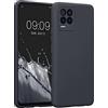 kwmobile Custodia Compatibile con Realme 8/8 Pro Cover - Back Case per Smartphone in Silicone TPU - Protezione Gommata - nero matt