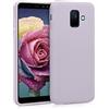 kwmobile Custodia Compatibile con Samsung Galaxy A6 (2018) Cover - Back Case per Smartphone in Silicone TPU - Protezione Gommata - lavanda