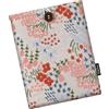MoKo 6-7 pollici ricamato margherita imbottito Sleeve Pouch per Kindle Colorsoft, Kindle Paperwhite 12 ° Gen 2024, Kindle 2022-2016, Kindle Pouch per Oasis/Voyage/Kobo eReader, Floreale Beige