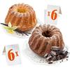 Ou Yes! 12 pz x 51 g Muffin assortiti - Confezionati singolarmente - Pronto uso - Peso netto 612 g (51 g (Confezione da 12), Vaniglia & Cacao)