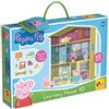 Liscianigiochi LISCIANI - PEPPA PIG - Casa 3D Peppa Pig - Gioco educativo per bambini dai 3 anni in su - Multicolore - 39,2x6,7x28,5cm - Promuove la coordinazione occhio-mano e la creatività - Made in Italy