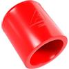 AutoSiliconeHoses.com 25 mm (1) Tappo di Bloccaggio Rotondo in Silicone Rosso ad Alta Temperatura, Guarnizione di Bloccaggio, Tappo per Tubo in Gomma