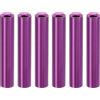PATIKIL Distanziatori in Alluminio M3, 6pz Distanziatore Metallo Alluminio 3mm ID x 5mm OD x 28mm L Spacer Filettato Vite Standoff Rotondo per Auto RC Droni Scheda Madre, Viola
