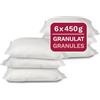 airself Sacchetto di ricarica per deumidificatori universali, 6 granuli da 450 g in un sacchetto di pile, adatto ai deumidificatori per ambienti standard