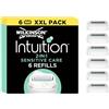 Wilkinson Sword Intuition, Rasoio Donna, Confezione da 6 testine