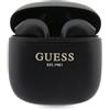 CG MOBILE GUESS Cuffie Bluetooth GUTWST26PSK TWS + docking station nero Classic EST Logo
