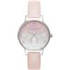 Olivia Burton Orologio Analogico al Quarzo da Donna Collezione SPARKLE BEE con Cinturino in Pelle Rosa - OB16GB09