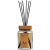 MUHA' | Profumatore per ambiente Perfume Diffuser, Fragranza Cedro e Bergamotto, Diffusore Ambiente con Bastoncini, Formato da 100 ml