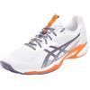 Asics 1041A437-102 Solution Speed FF 3 Clay Uomo, White/MAKO Blue EU 40