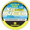Trabucco DYNA-TEX NEO x8 CAST - Filo Trecciato 8 Capi in PE ad Alto Modulo, Alta Resistenza e Sensibilità, Anti-Abrasione, Colore Giallo Chiaro ad Alta Visibilità - 150/300 MT (Ø 0.261mm - 300 mt)