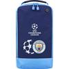 Get Trend Manchester City F.C. - Borsa per scarpe da calcio, adulti, adolescenti, sport, ventilazione, per bambini, tifosi, viaggi, in PE, rugby, cricket, hockey, 19 x 34 x 12 cm