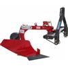GeoTech DP35 - Aratro monovomere - Spostamento manuale a vite - Per trattori con attacco a tre punti