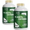 Noebis Pharma N-Acetil Cisteina 600 mg Noebis Pharma - NAC ad Alto Grado di Purezza - 500 Compresse - Acetilcisteina 600mg - Precursore del Glutatione - Maxi Fornitura - Made in Italy