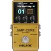 NUX NU-X | Amp Core Studio Guitar Pedal | Simulatore di amplificatori compatto con modelli da 26 Amp, 33 emulazioni cabinet e IR personalizzati, pedale multi-effetto portatile per chitarristi