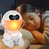 Monemey Sveglia da Comodino, Simulazione dell'alba, 20 Livelli di Luminosità, 7 Tracce di Rumore Bianco, Macchina Sonora con Luce Notturna, Sveglia Con Luce per camera da letto salotto