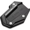 ZEXDDI Adatto per DUCATI Multistrada V2 V4 S 2023 2024 Multistrada V4S V2S 2022 Moto Cavalletto Piede Ingranditore Supporto Cavalletto Laterale Estensione Pad (Nero)
