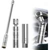 KEORHEZ Chiave per Candele Auto 3 Pezzi, Chiave Magnetica Universale Candele 12 mm, 14 mm e 16 mm, Ruotabile a 360°, 3/8 a 12 Punti Bussola Candela, Sostituzione Auto (Acciaio CR-V)