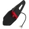Akozon Reminnbor portatarga moto 50 + Fanali posteriori freno Motociclo universale LED Luce stop freno Fanale posteriore posteriore Fanale posteriore per lampada ATV Dirt Bike DH