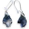 TENET - Orecchini con monachella Gioielli Artigianali Handmade (SHUNGITE ELITE GREZZA)