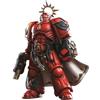 TOYVERSE JOYTOY 1/18 Figurina d'azione Warhammer 40.000, Capitano Blood Angels con Pistola Inferno e Pugno del Potere, Articolazioni Mobili Modello di Personaggio, 15 Anni e Più