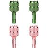 lasuroa 4pz Stick Controller Droni per DJI Mini 3 PRO DJI RC Controller Intelligente, Joystick per Droni Rimovibili Bilanciere per Pollice Thumb Rocker (Rosa Verde)