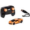 Hot Wheels RC - Lamborghini Revuelto radiocomandata, macchinina in scala 1:64 con funzione turbo, ricarica con cavo USB, giocattolo per bambini, 5+ anni, HWW55