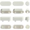 Fanmitrk 12 pezzi tamponi per sedile WC, tampone ammortizzante per sedile WC in legno