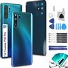 RongZy Coperchio Batteria Ricambio per Huawei P30 PRO VOG-L09 VOG-L29 Parte di Ricambio della Alloggiamento Copribatteria Posteriore con Strumento (Aurora Blu)