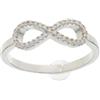 Beneto Anello Silver Ring Infinity AGG208 - Circuito: 60 mm sBE0440-60 Marca, Estándar, Metallo Non prezioso, Nessuna Pietra preziosa