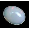 Naturale Color Latte Bianco Gioco Di Opale Fuoco 1.25 KT Cabo Certificato Gemma