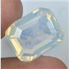 Naturale Bianco Opale Blu Fuoco 14.75 KT Smeraldo Certificato Non Trattato Gemma