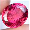 Naturale Rosso-Arancio Padparadscha Zaffiro 20.50 CT Ovale Certificato Gemma