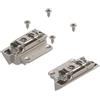 Blum Aventos HK-S - Fissaggio frontale per mobili, in acciaio nichelato, 2 pezzi