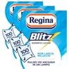 Regina Blitz Carta Casa | Confezione da 3 rotolo | 100 maxi-fogli a 3 veli | Confezione in carta riciclabile | Pulisci e asciughi in un lampo | Carta 100% certificata FSC®