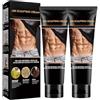 Nurvidis Cream Corpo Brucia Grassi, Crema Muscoli Addominali, Allenamento Riduzione Sudore Per Addome,Brucia,Mscoli Addominali Per Donne E Uomini