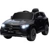 HOMCOM Macchina Elettrica per Bambini con Licenza Mercedes Benz EQA Nero
