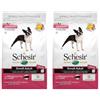 Schesir, Cibo Secco per Cani Adulti di Piccola Taglia Linea Mantenimento al Gusto Prosciutto, Crocchette - Sacco da 2 kg (Confezione da 2)