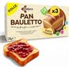 EatPro Pane Proteico Senza Carboidrati Dolce 230g x3 EatPro 15% Di Proteine, Pane Low Carb 7,5% Carboidrati Netti, Keto Diet Pan Bauletto Pane Keto Zero Carboidrati, Cibo Proteico Pane Chetogenico