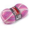 cyclingcolors Gomitolo di lana da 50 g per lavorare all'uncinetto, lunghezza 210 m, rosa malva