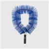 La Briantina Ragnatore Professional Medium con Manico Filettato - Spazzola per Ragnatele con Setole Medie Piumate e Struttura in Ferro Zincato, Compatibile con Aste Telescopiche - Made in Italy
