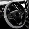 CRITIVE-SHOP - Coprivolante con strass, Bling Bling con cristalli diamantati, accessori auto scintillanti, antiscivolo, universale, protezione per volante da 15 pollici